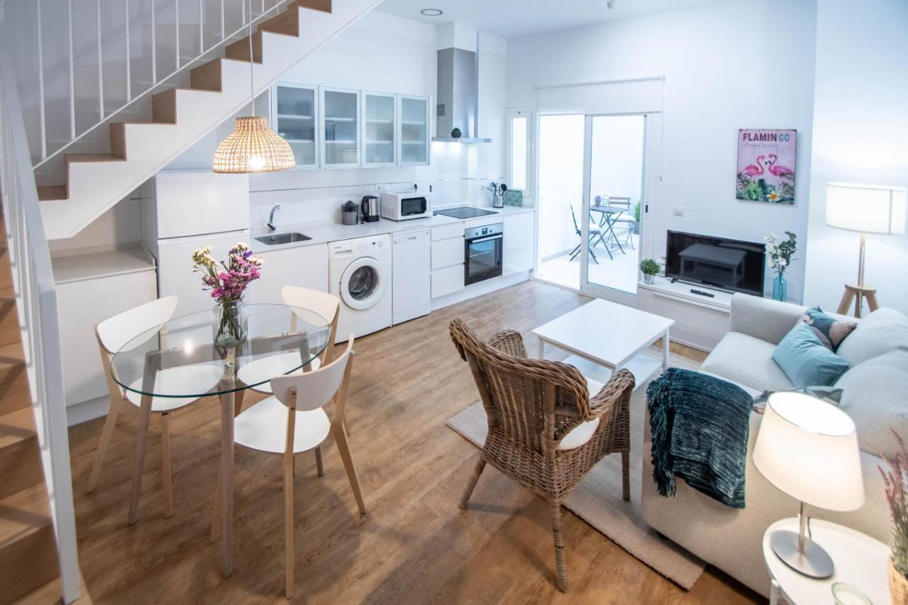Duplex Flamingo Cadiz Apartment Bagian luar foto