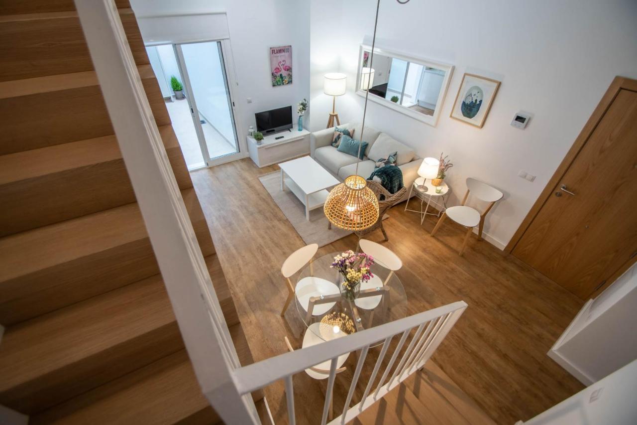 Duplex Flamingo Cadiz Apartment Bagian luar foto