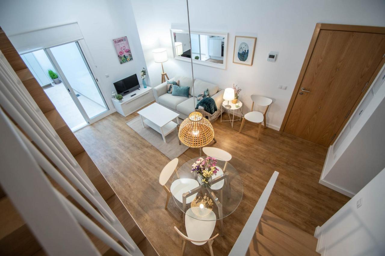 Duplex Flamingo Cadiz Apartment Bagian luar foto
